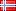 Vlag van noorwegen