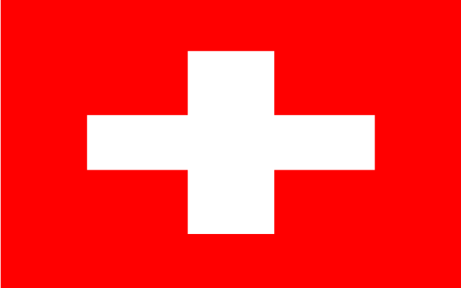 Zuid-Afrika Vlag Zwitserland 2010